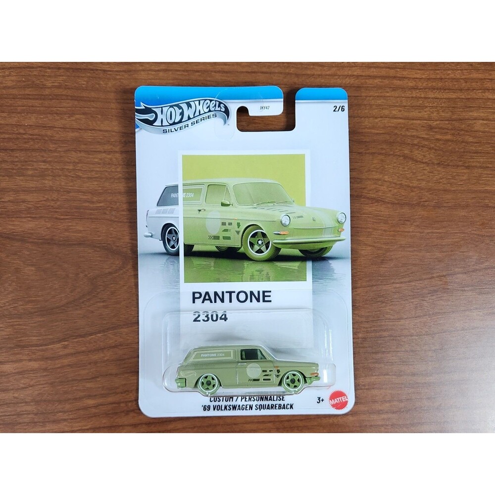 2026 Hot Wheels Silver Series Pantone 2304 2/6 JKY47 Custom '69 VW Squareback